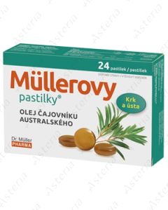 Մյուլլերովի /Mullerovy/ պաստեղներ ավստրալիական թեյի ծառի յուղով N24